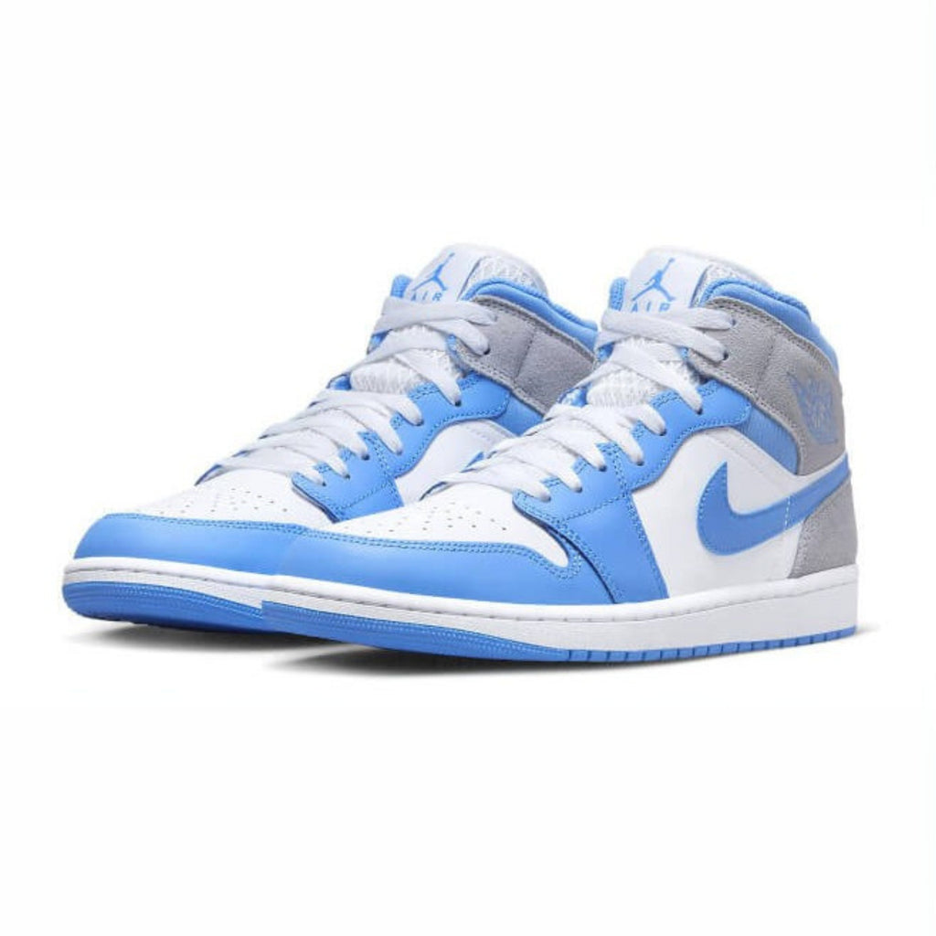 Air Jordan 1 Mid University Blue Grey