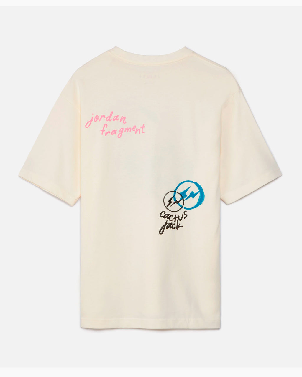 Jordan  T-Shirt - Travis Scott x Fragment - Blanc