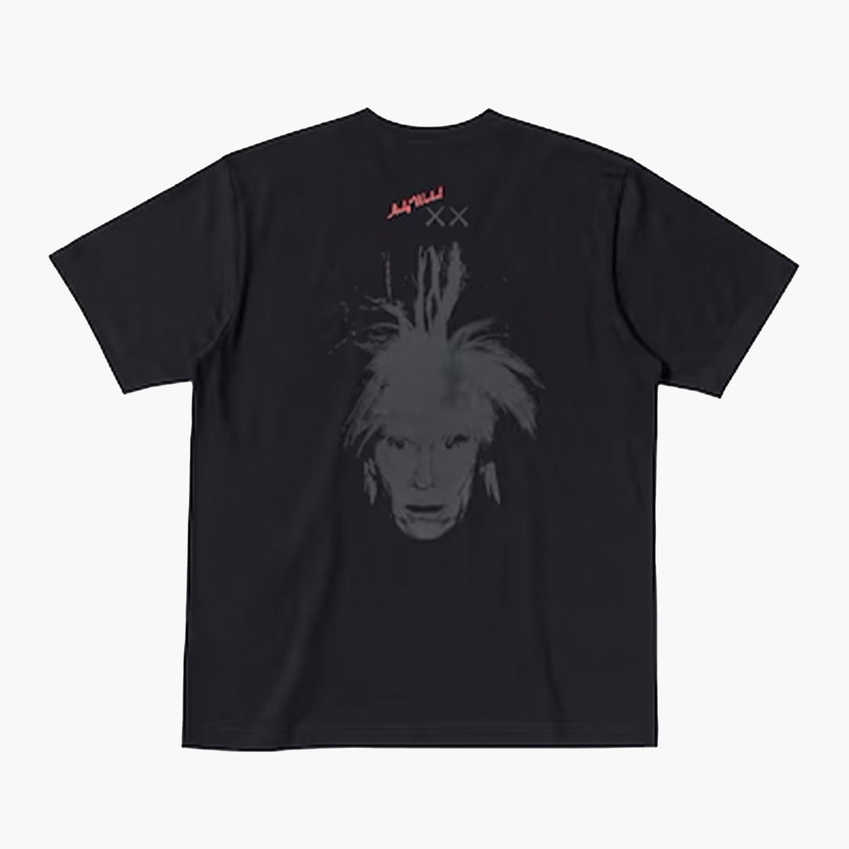 KAWS x Uniqlo x Warhol T-shirt Graphic Portrait Noir