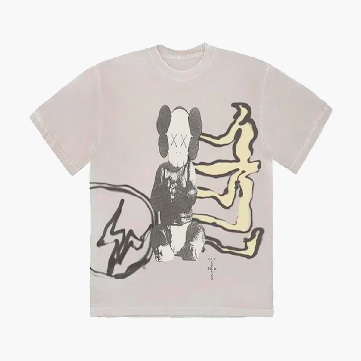 Kaws Travis Scott x KAWS UtopiaI T-Shirt White