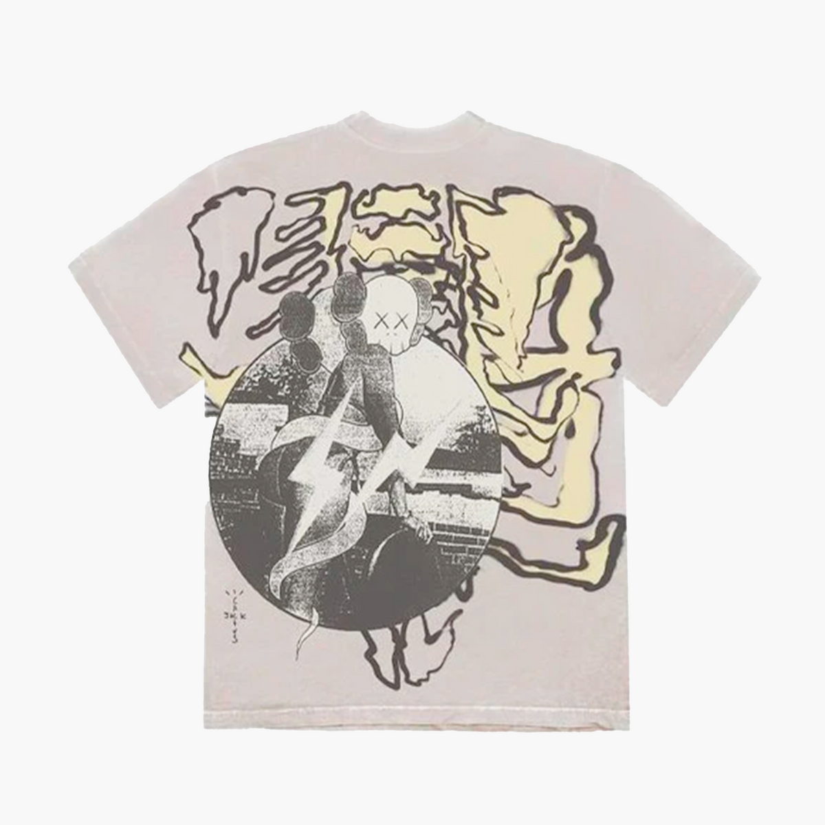 Kaws Travis Scott x KAWS UtopiaI T-Shirt White