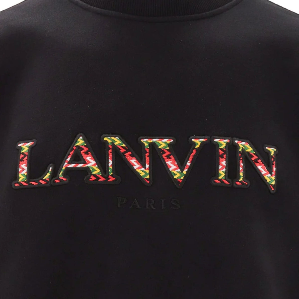 Lanvin LANVIN CREWNECK CLASSIQUE BLACK