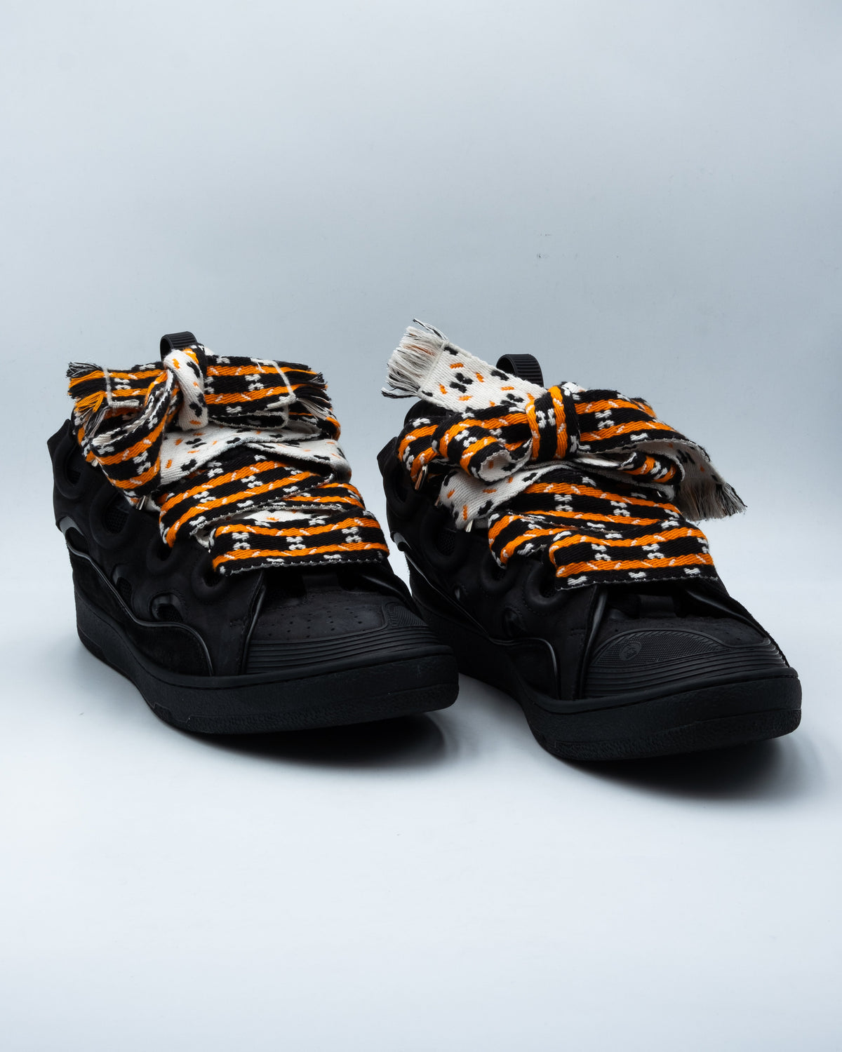 Lanvin Curb Black Orange