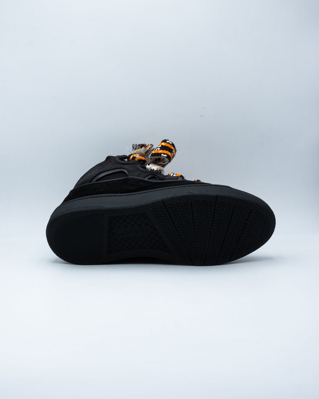 Lanvin Curb Black Orange