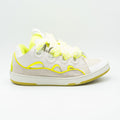 Lanvin Curb Sneaker White Fluo Yellow