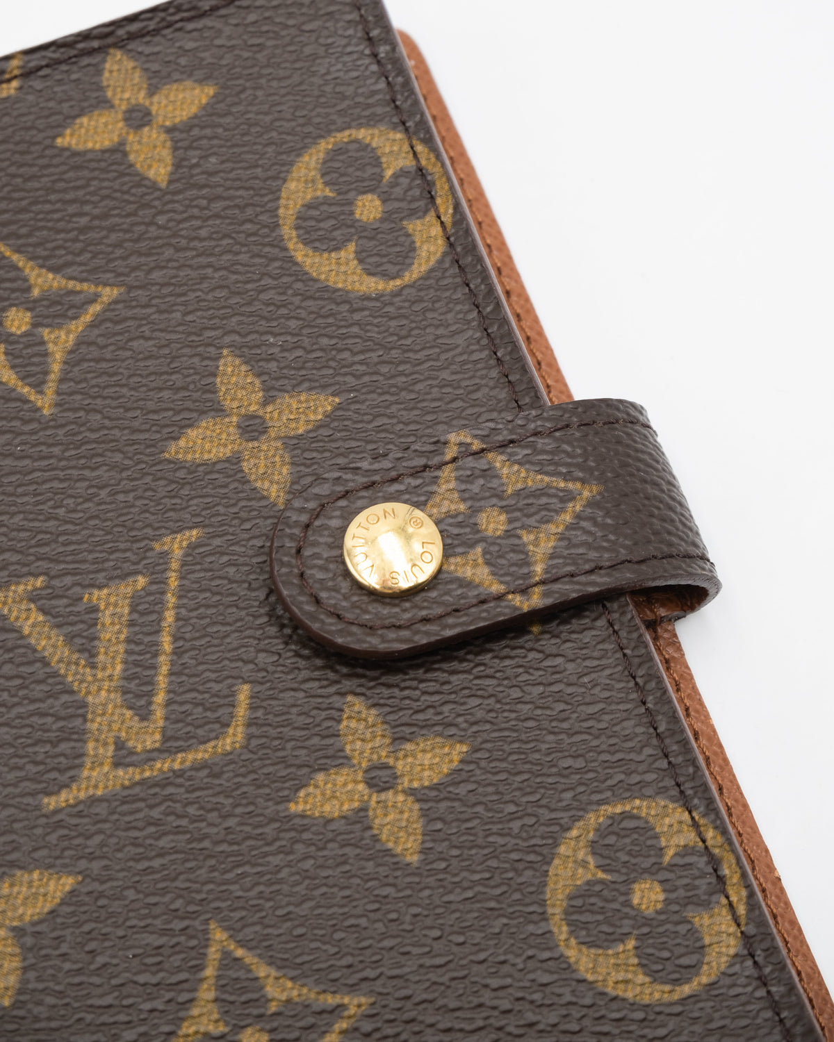 Louis Vuitton Porte Agenda Monogram Marron