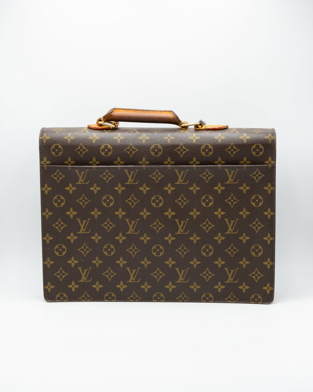 Louis Vuitton Porte Documents Senateur - Monogramme - Marron