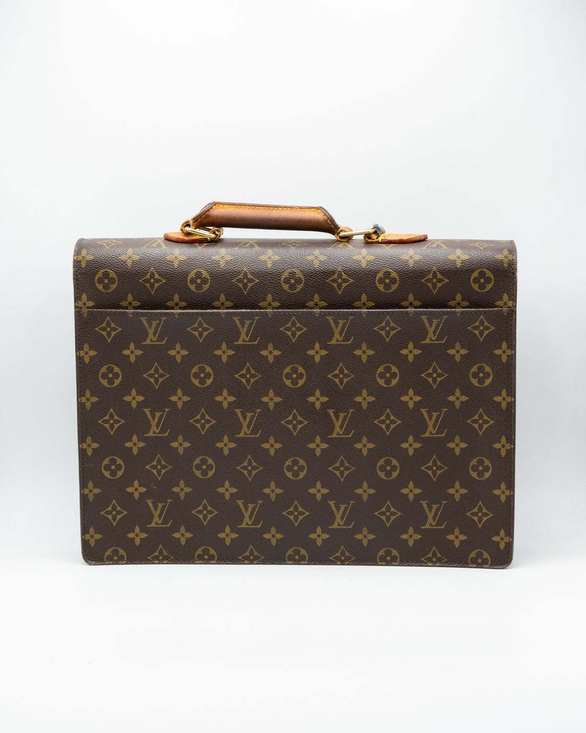 Louis Vuitton Porte Documents Senateur - Monogramme - Marron