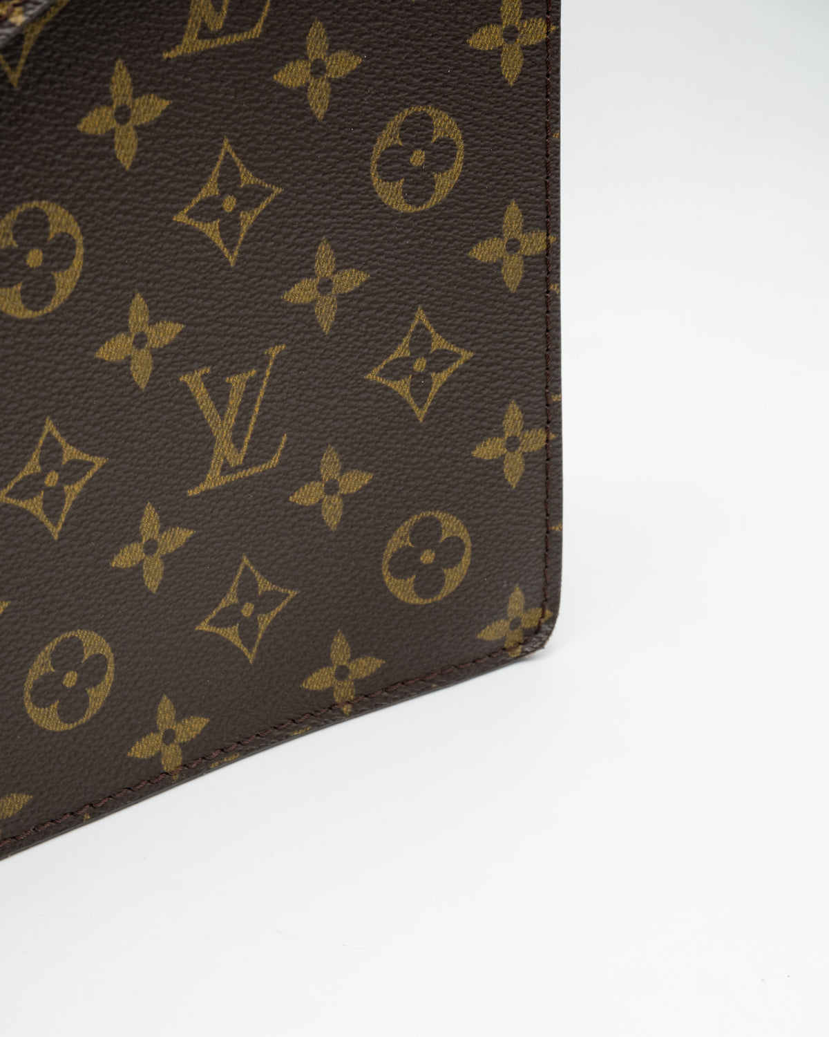 Louis Vuitton Porte Documents Senateur - Monogramme - Marron
