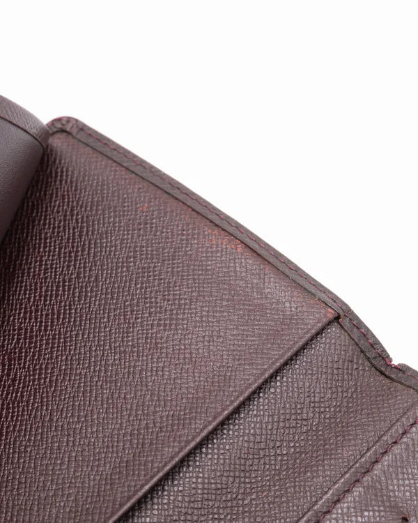 Louis Vuitton Porte Feuille Epi Marron