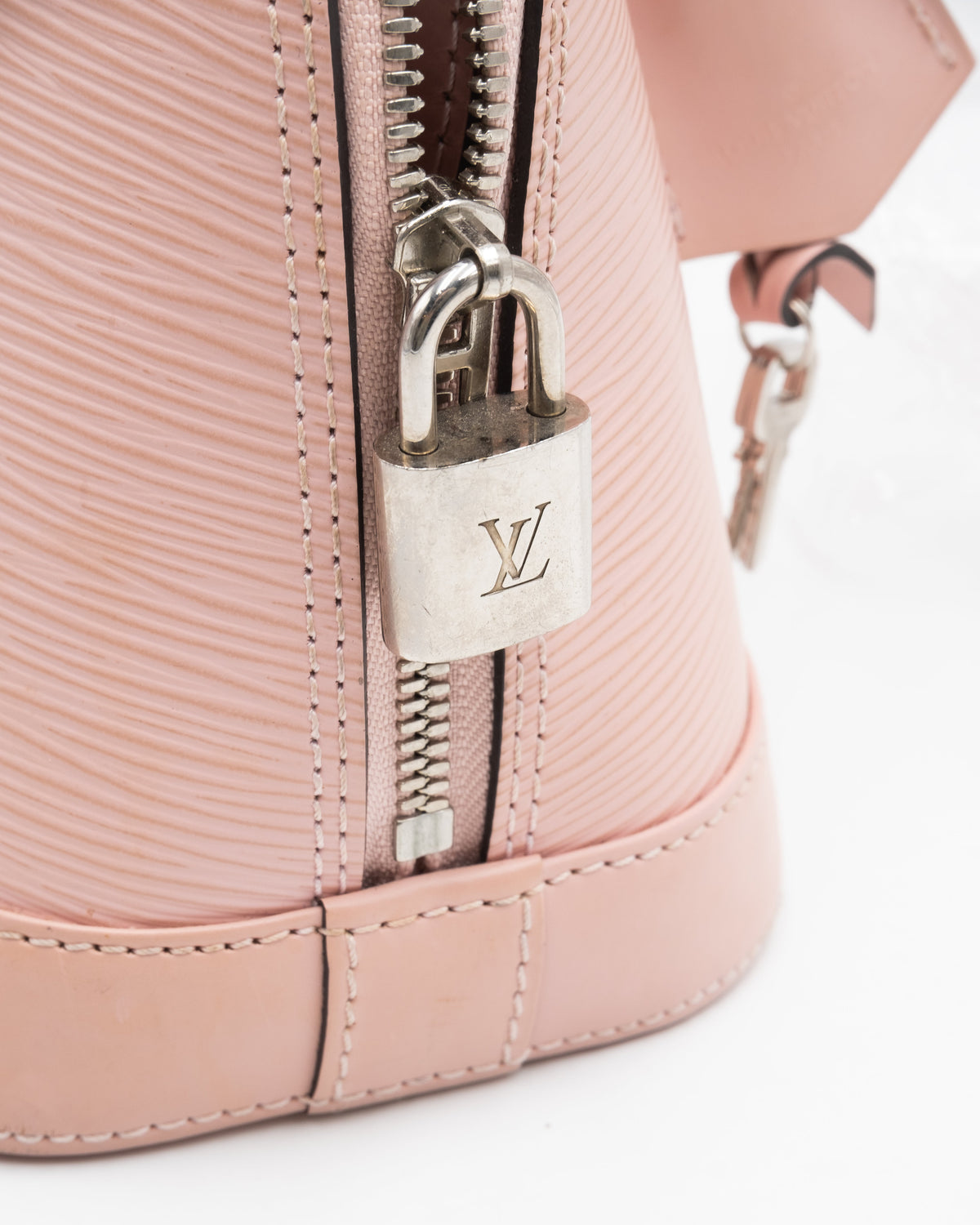 Louis Vuitton Sac à main Alma BB Epi Rose