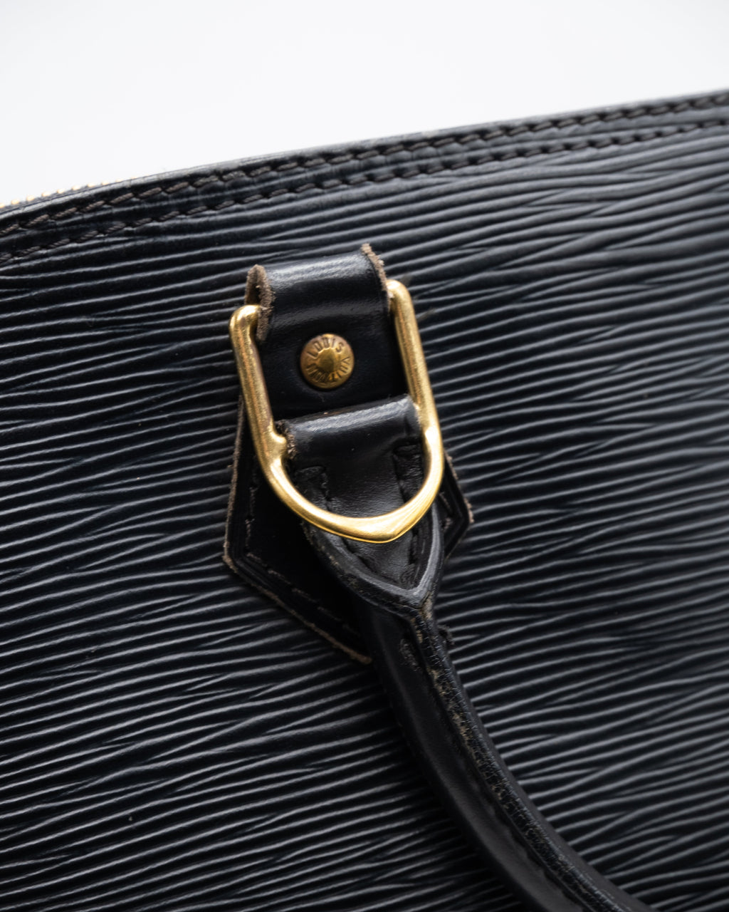 Louis Vuitton Sac à main Alma PM Epi Noir