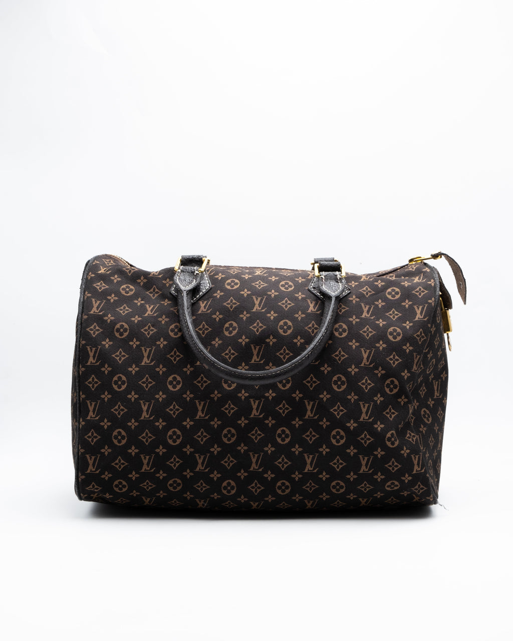Louis Vuitton Sac à main - Monogram Idylle Fusain Speedy 30 Bandouliere - Black