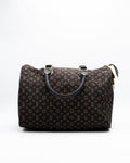 Louis Vuitton Sac à main - Monogram Idylle Fusain Speedy 30 Bandouliere - Black