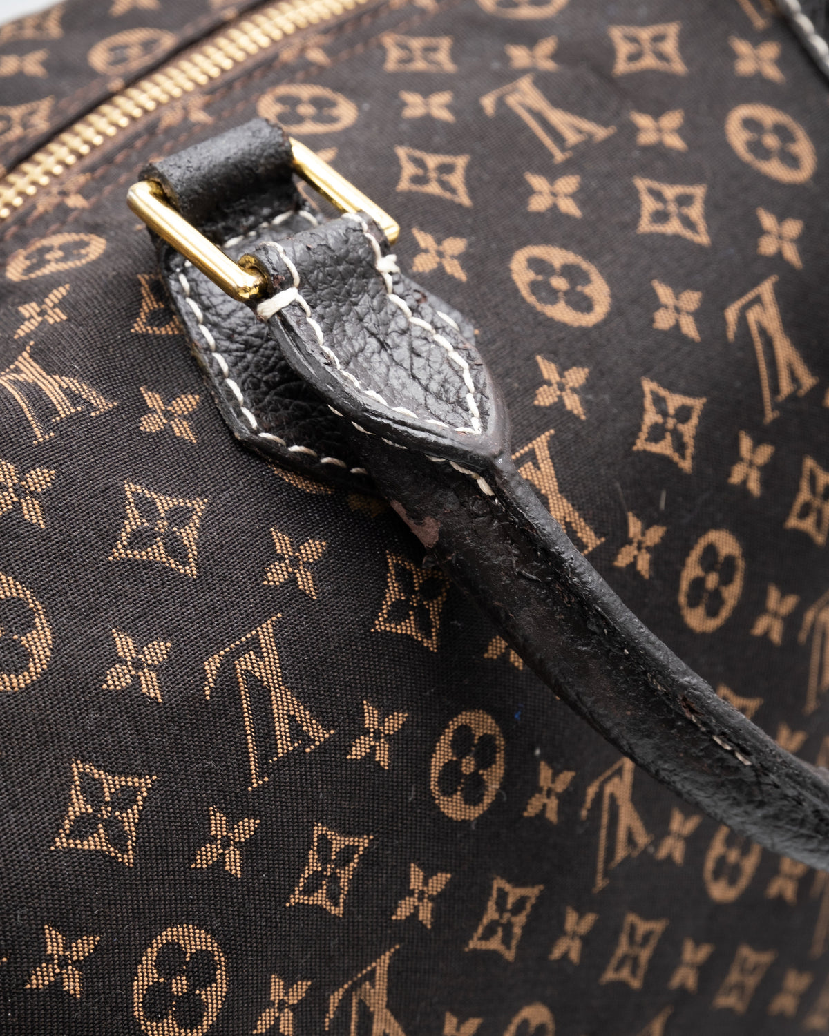 Louis Vuitton Sac à main - Monogram Idylle Fusain Speedy 30 Bandouliere - Black