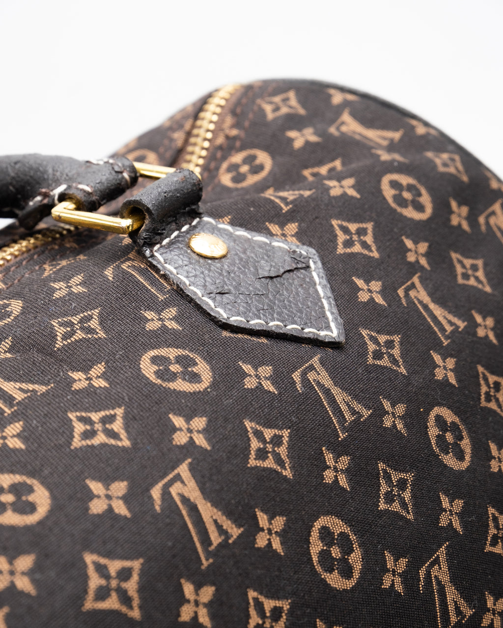 Louis Vuitton Sac à main - Monogram Idylle Fusain Speedy 30 Bandouliere - Black