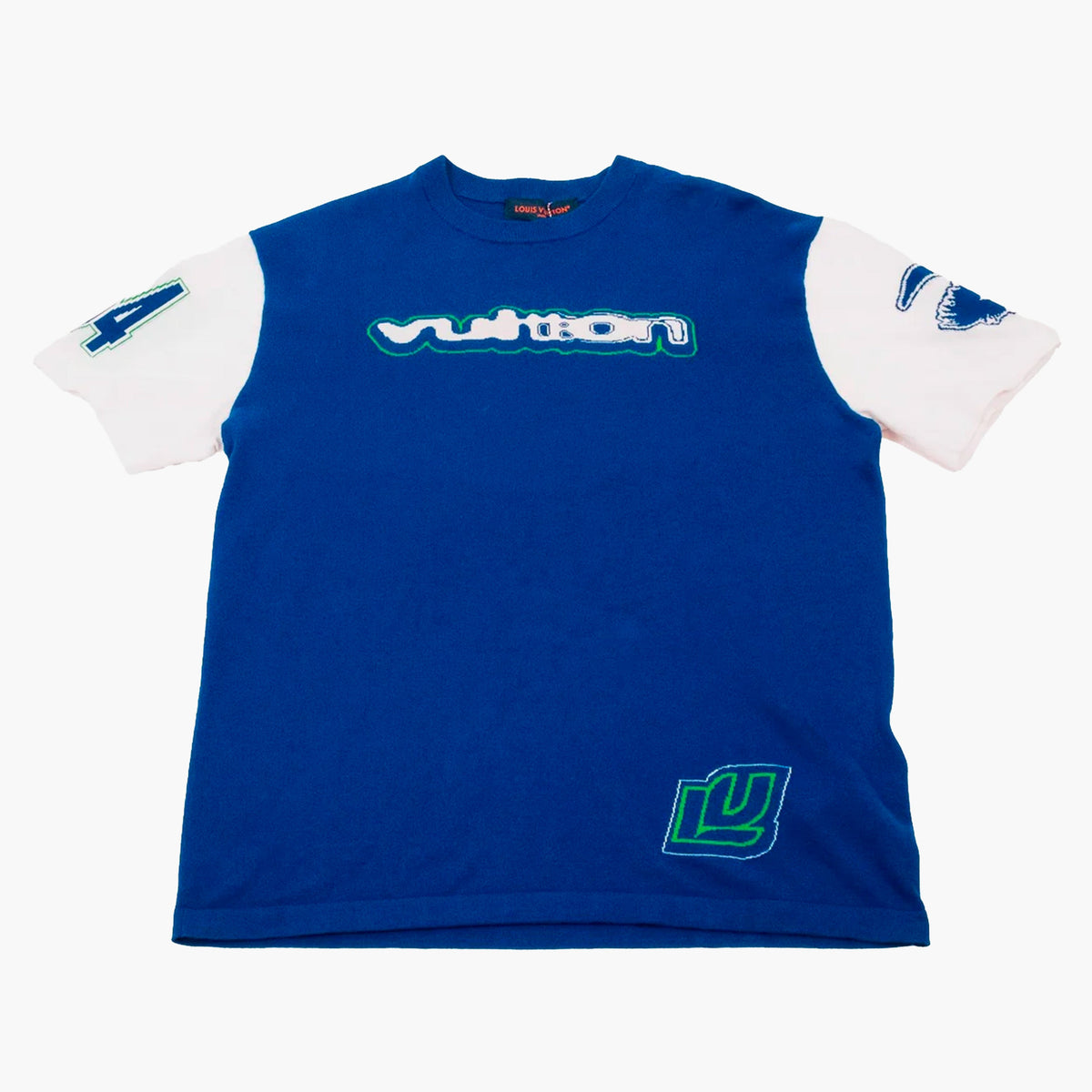 Louis Vuitton T-Shirt - Intarsia - Blue