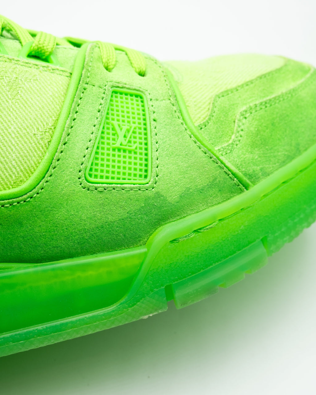 Louis Vuitton Trainer Fluroescent Green