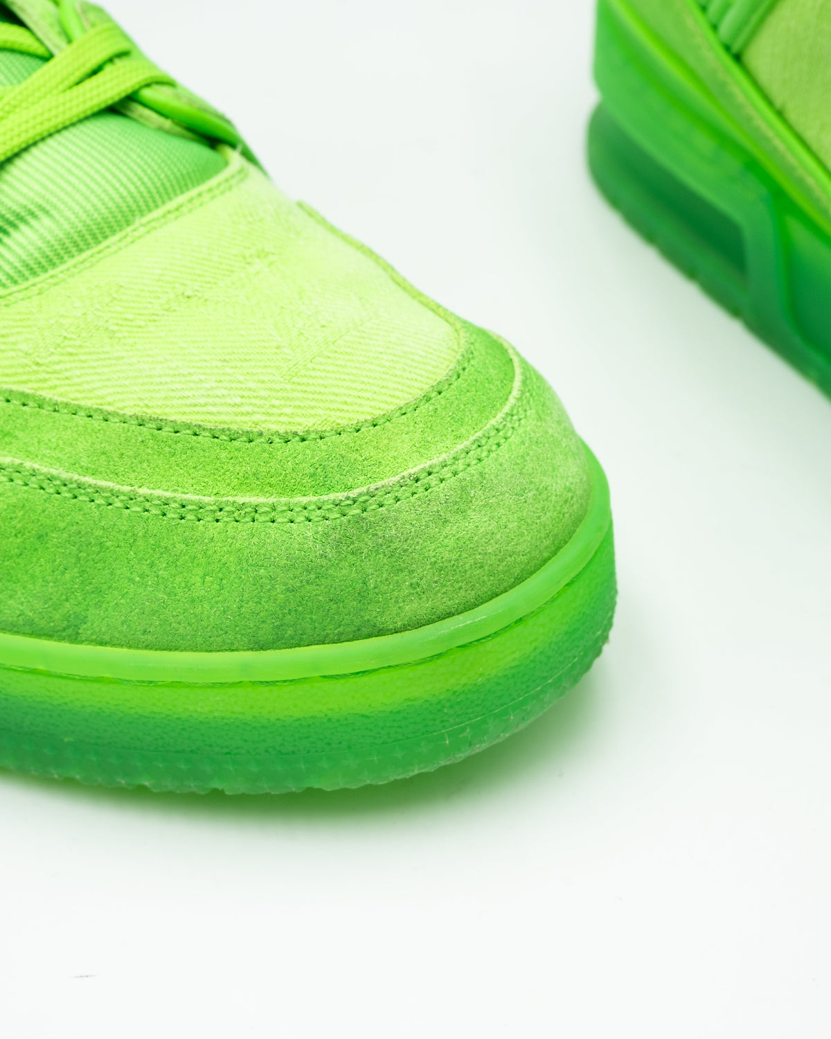 Louis Vuitton Trainer Fluroescent Green