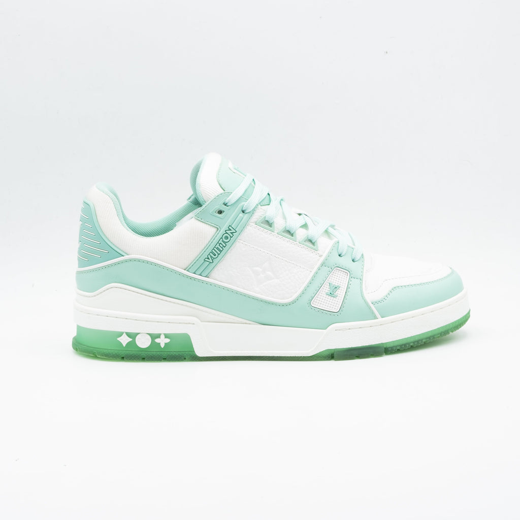 Louis Vuitton Trainer Green White