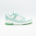 Louis Vuitton Trainer Green White