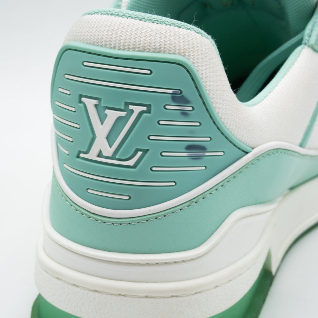 Louis Vuitton Trainer Green White