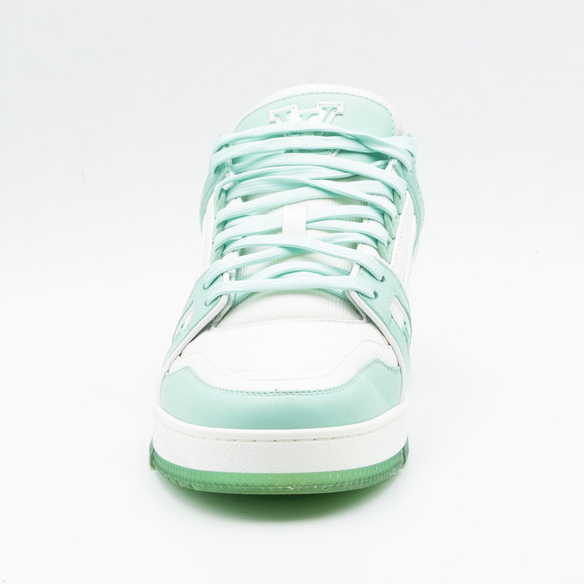 Louis Vuitton Trainer Green White