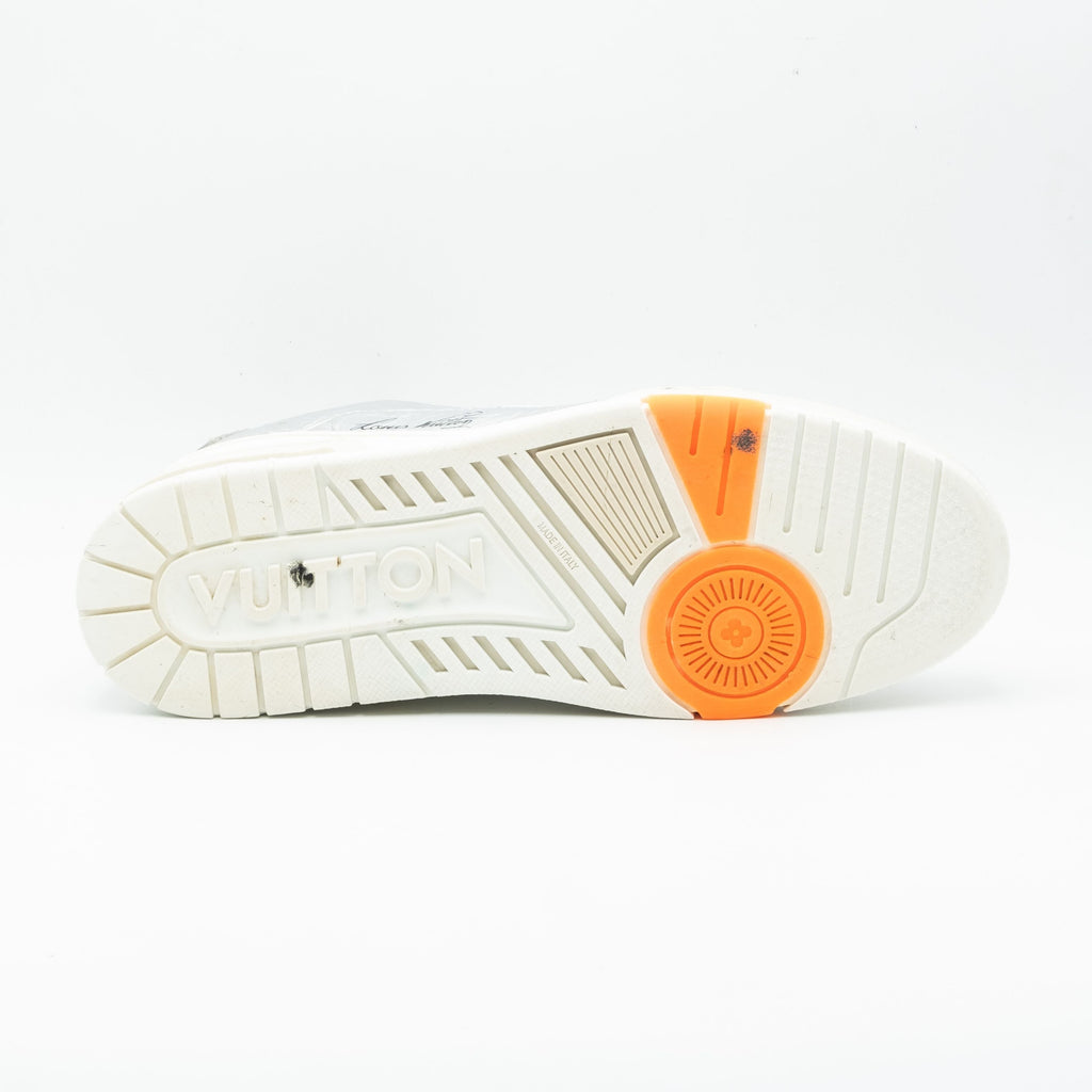 Louis Vuitton Trainer Silver White