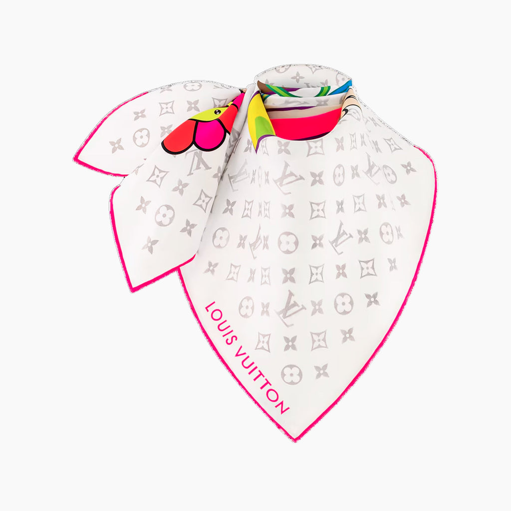 Louis Vuitton x Takashi Murakami Carré Monogram 90cm