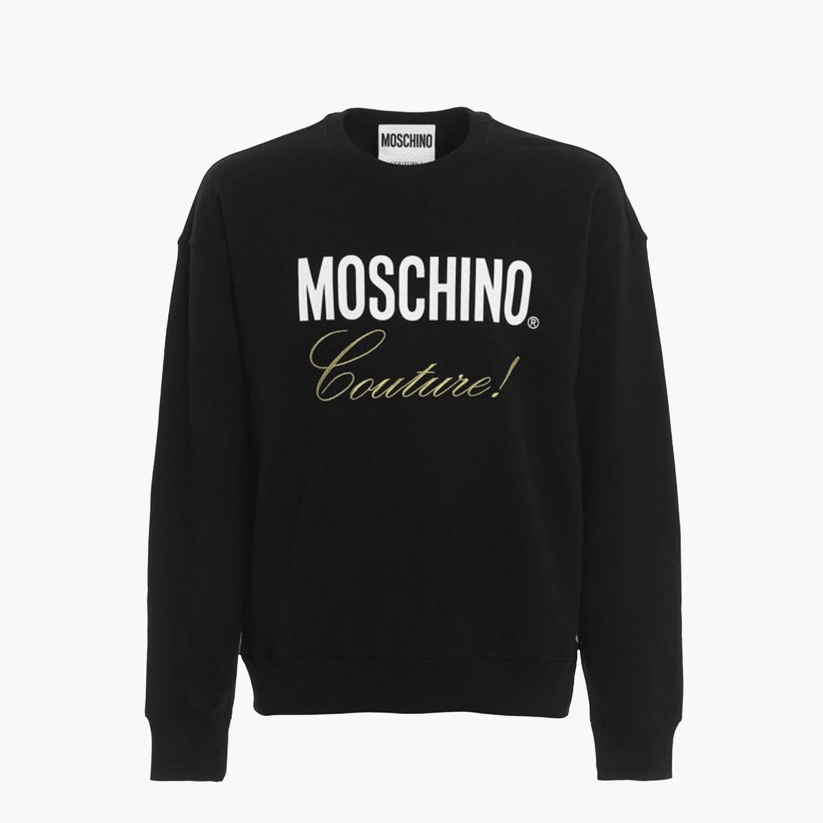 Moschino Crewneck - Couture Gold - Black