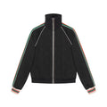 Gucci Veste Zip Jersey Jacquard GG Noir