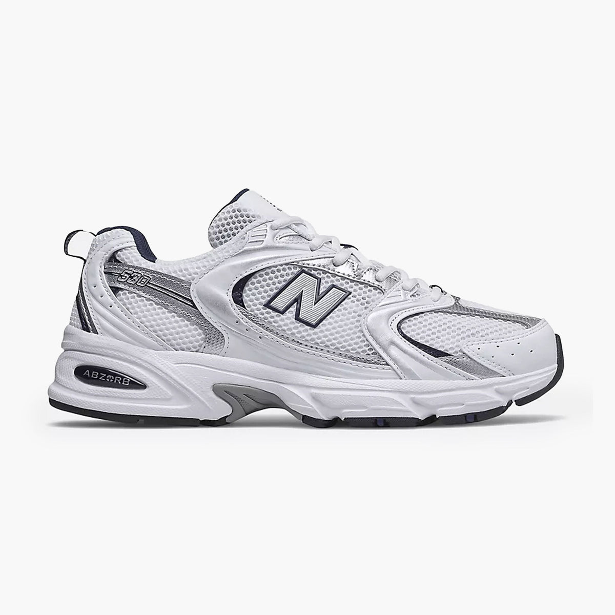 New Balance 530 White Grey Navy