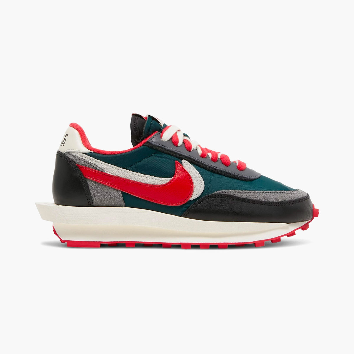 Nike LD Waffle sacai Undercover Midnight Spruce University Red