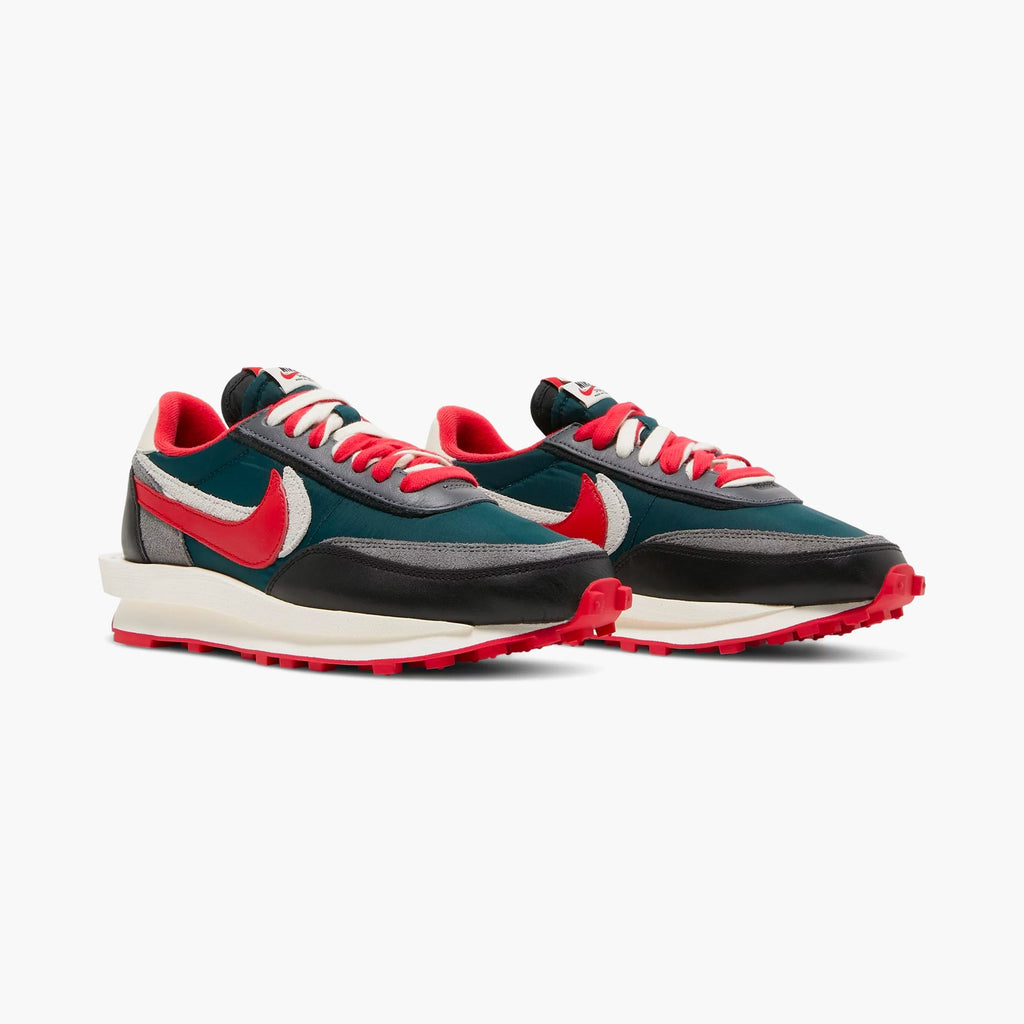 Nike LD Waffle sacai Undercover Midnight Spruce University Red