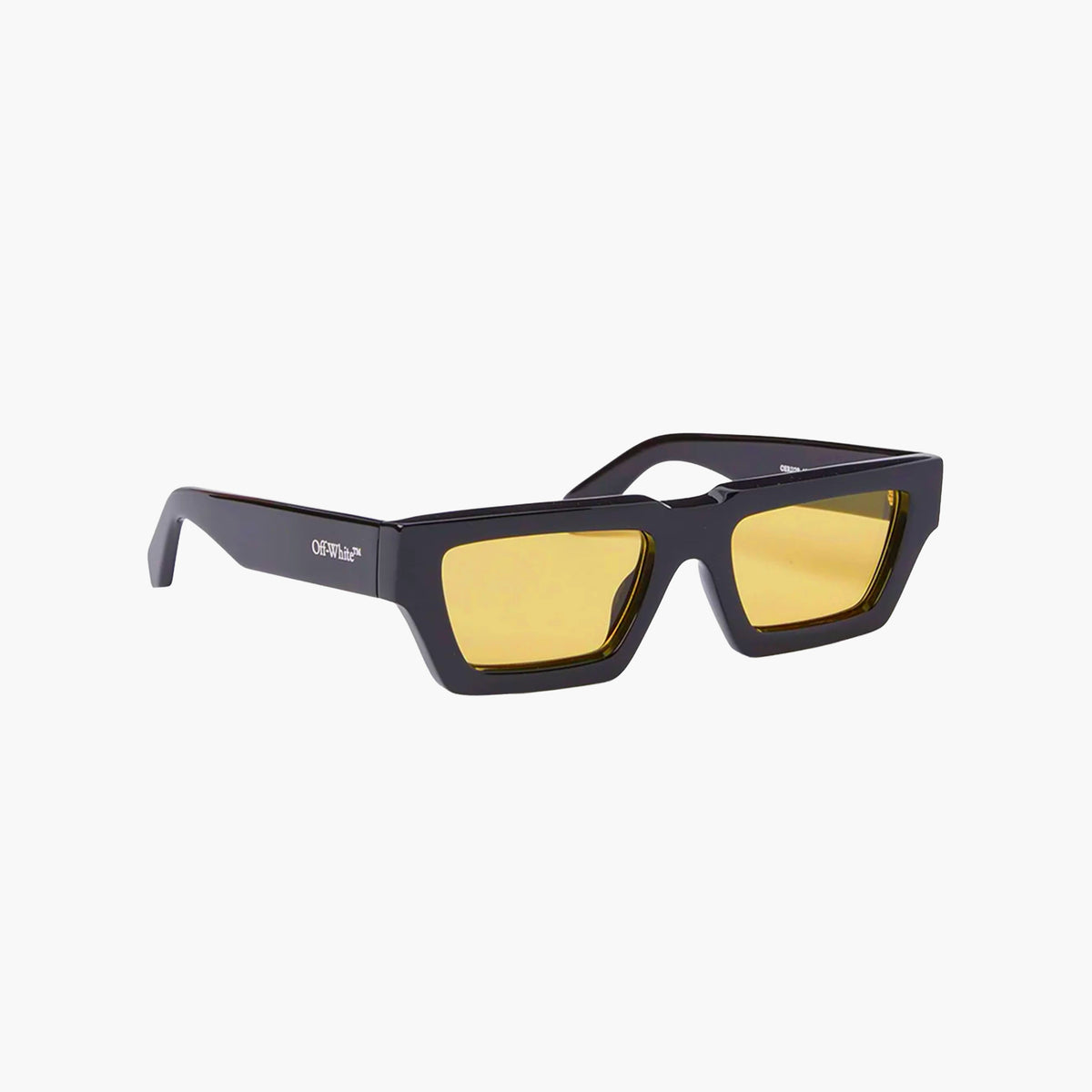 Off-White Manchester Sunglasses Black Yellow