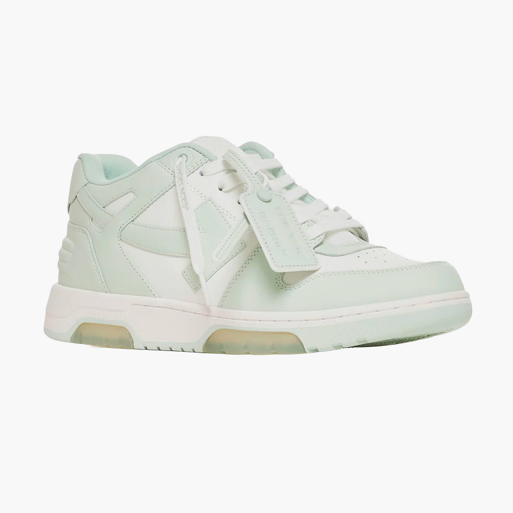 Off-White Out Of Office OOO Low Tops Light Mint