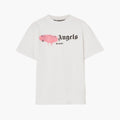 Palm Angels T-Shirt Miami Spray Blanc