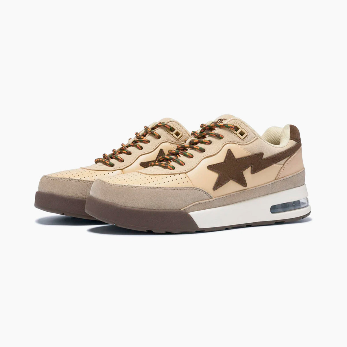 A Bathing Ape Roadsta #1  - Beige Marron