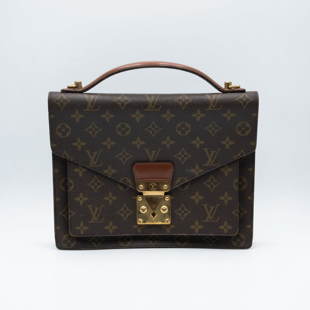 Louis Vuitton Sac à Main Monceau 28 Monogram Marron