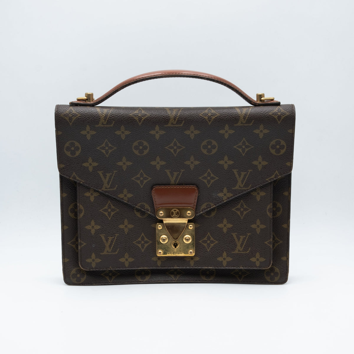 Louis Vuitton Sac à Main Monceau 28 Monogram Marron