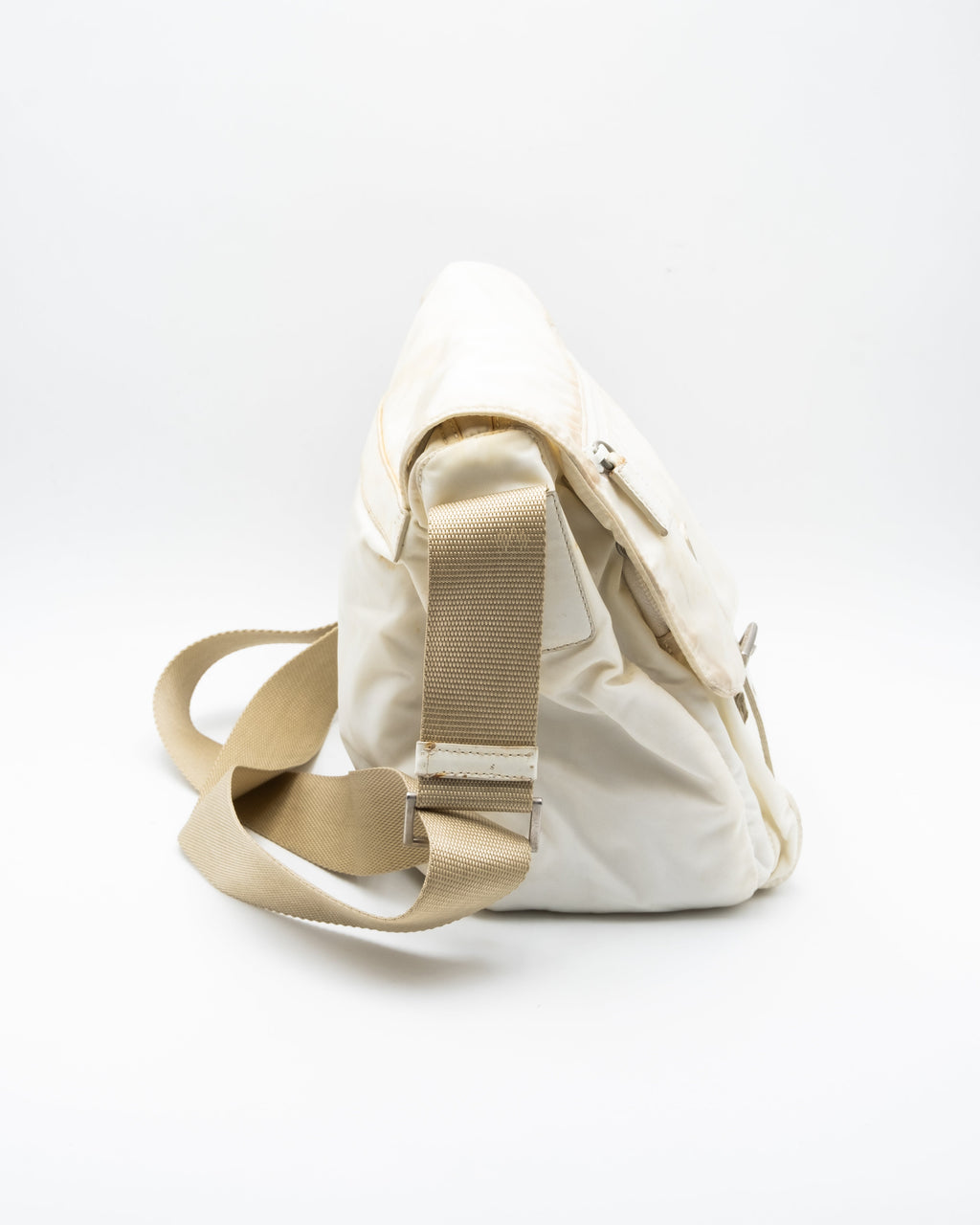 Prada Sacoche Nylon Desert Beige