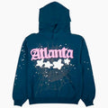 Sp5der Hoodie Atlanta Bleu Marine