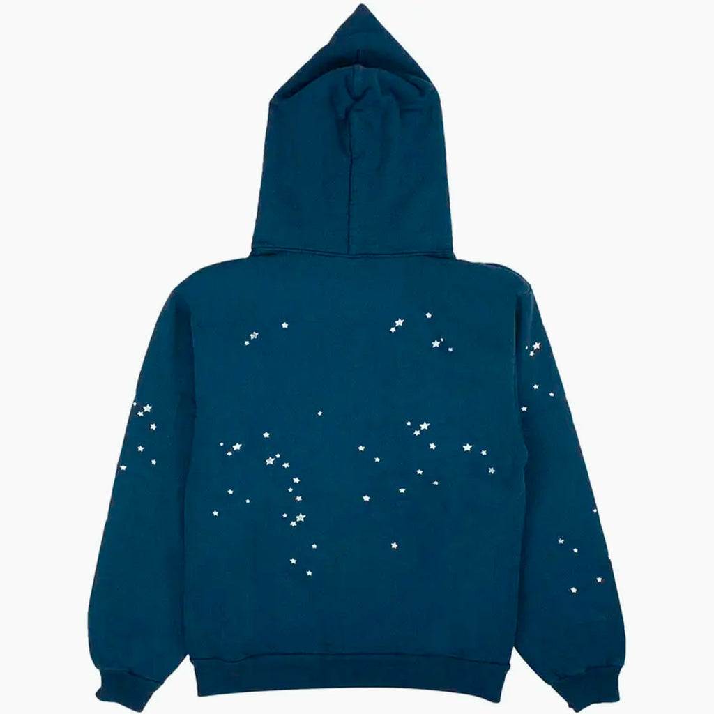 Sp5der Hoodie Atlanta Bleu Marine