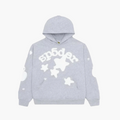 Sp5der Hoodie Beluga Gris