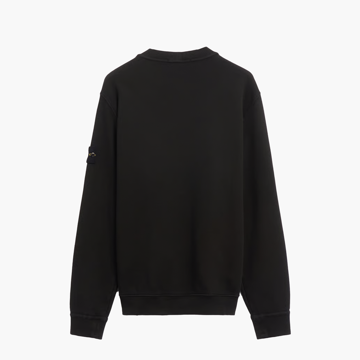 Stone Island Crewneck - Snap Pocket - Black