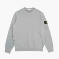 Stone Island Crewneck - Snap Pocket - Grey