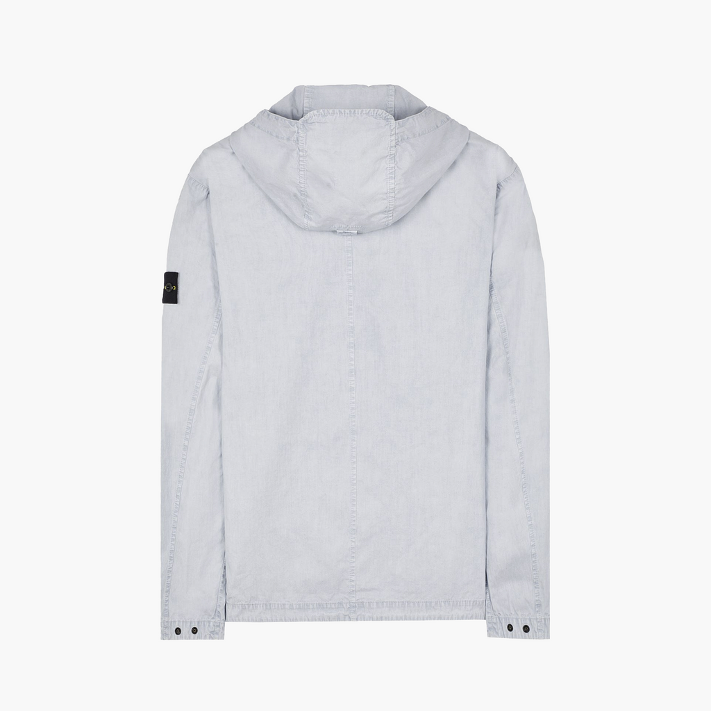 Stone Island VESTE ZIP BLUE OLD' TREATMENT  STONE ISLAND