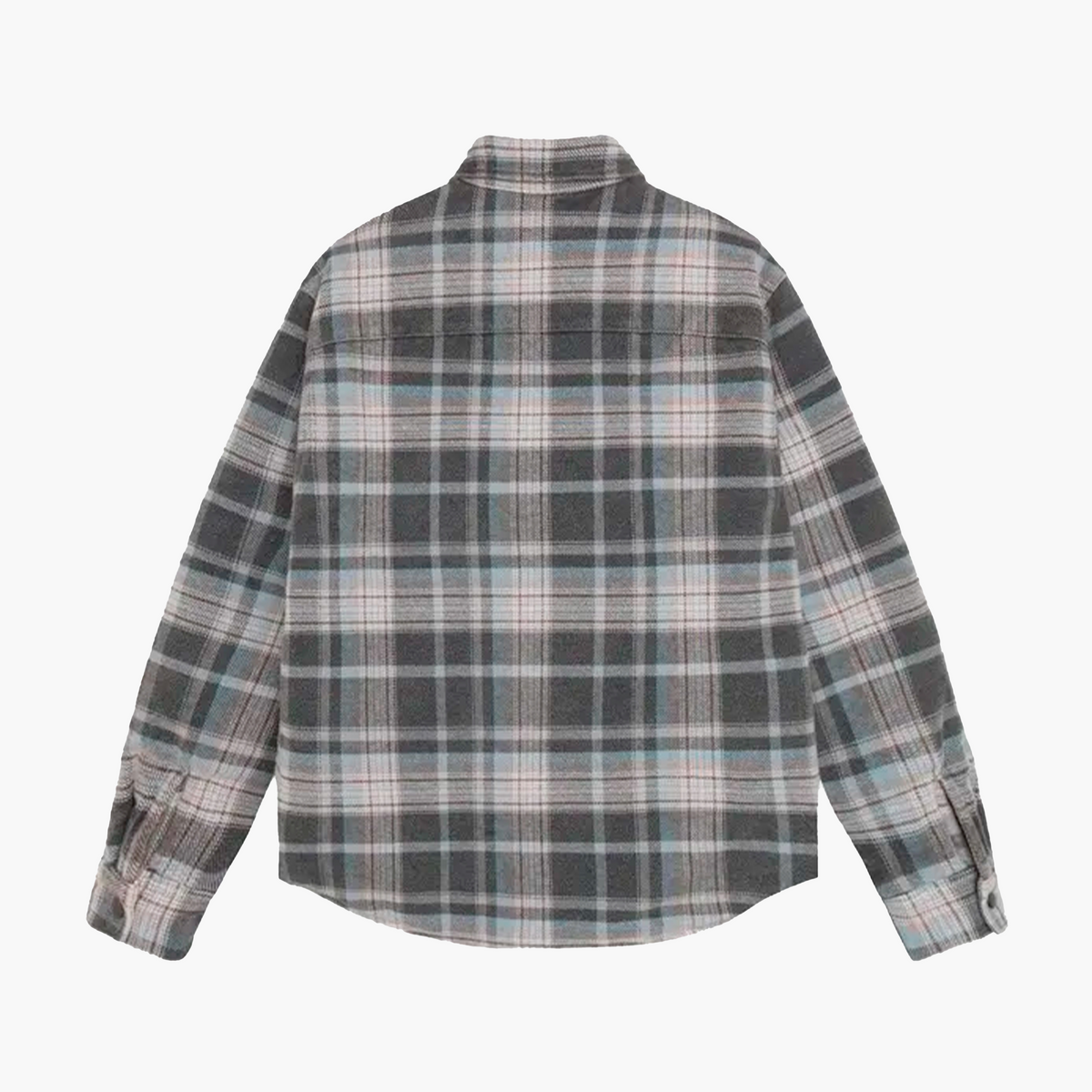 Stussy Chemise Heavy Washed Plaid Bleu