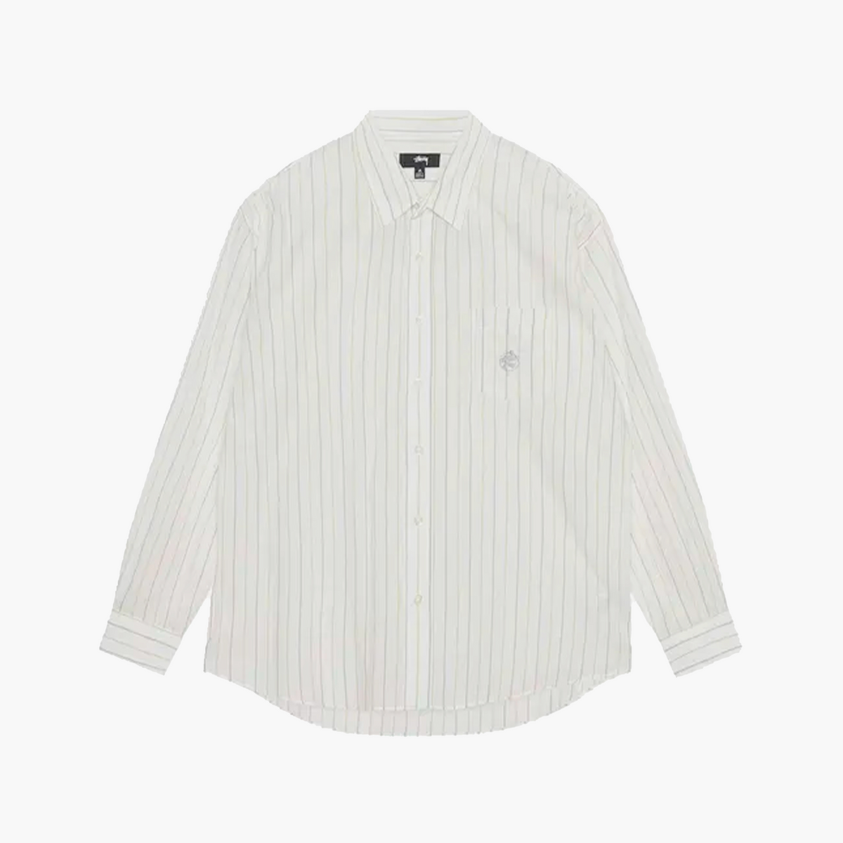 Stussy Chemise Stripe Classic Blanc