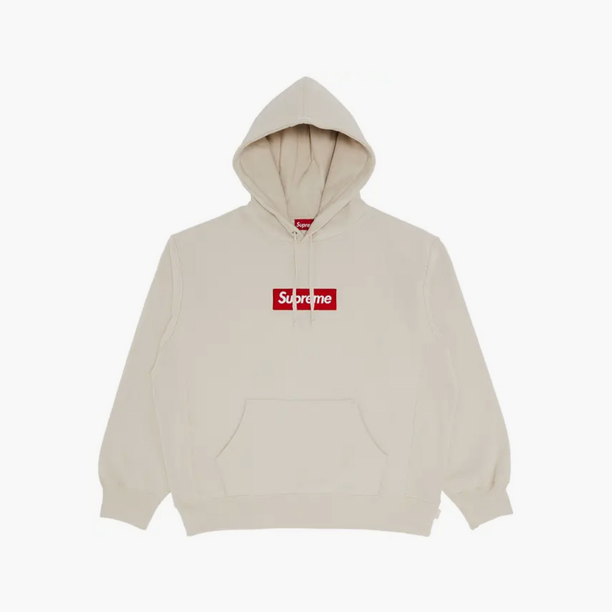 Supreme Hoodie - Box Logo - Beige